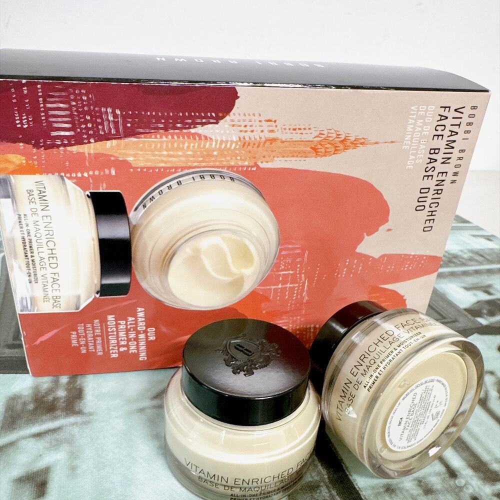 Bobbi Brown Vitamin Enriched Face Base Duo Limited Holiday Travel Retail Set